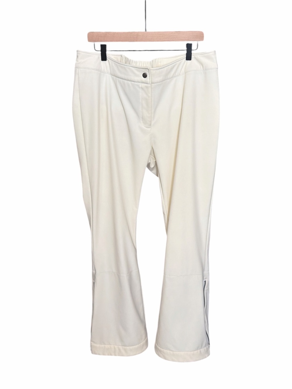 Obermeyer‎ ski pants sz 18 cream white snowboarding skiing winter snow outdoors
